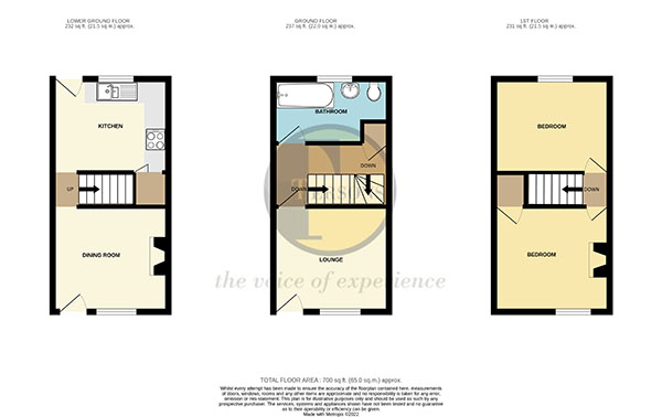Lot: 95 - TWO-BEDROOM HOUSE FOR IMPROVEMENT -